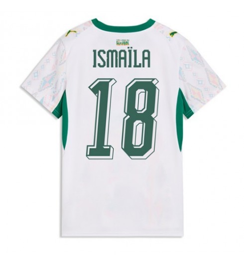 Senegal Ismaila Sarr #18 Domácí Dres pro Dámské MS 2026 Krátký Rukáv Senegal Ismaila Sarr #18 Domácí Dres pro Dámské MS 2026 Krátký Rukáv